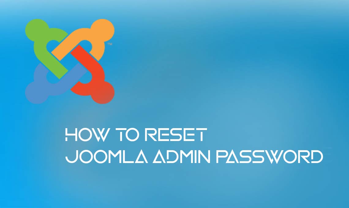 How to reset Joomla administrator password