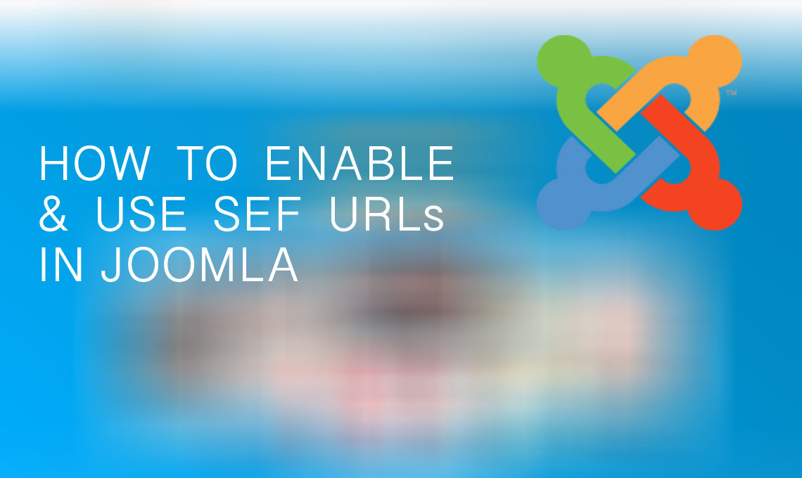 Activa las URL SEF en Joomla 3.x y elimina index.php