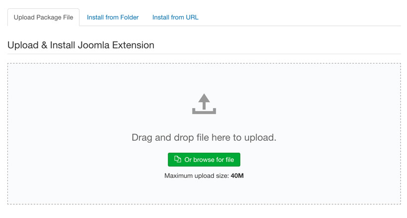 ¿Cómo instalar una plantilla joomla?