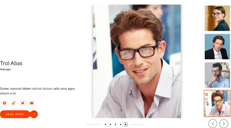 Preview of the MX Team slide presentation style