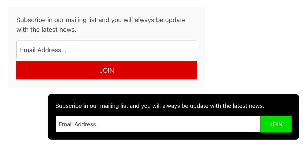 MailChimp Signup Joomla Module