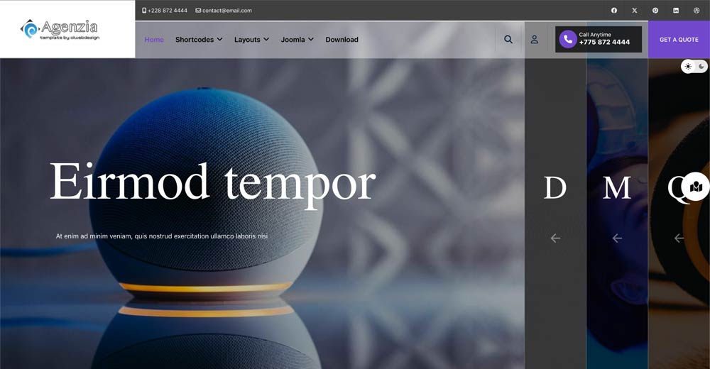 Finance and Business Joomla template