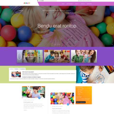 Kindergarten Joomla Template