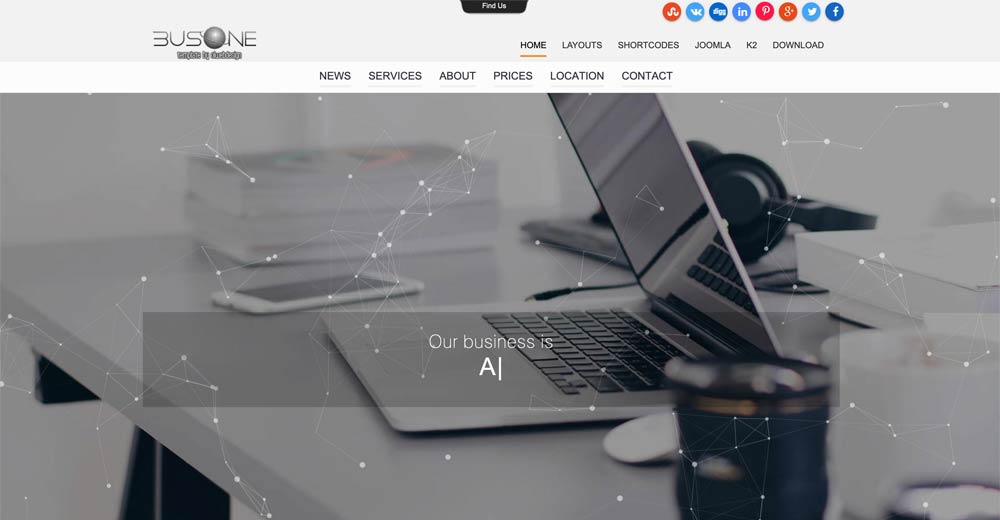 Joomla Business Template