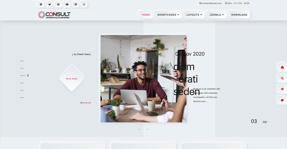 Business Consulting Joomla Template 