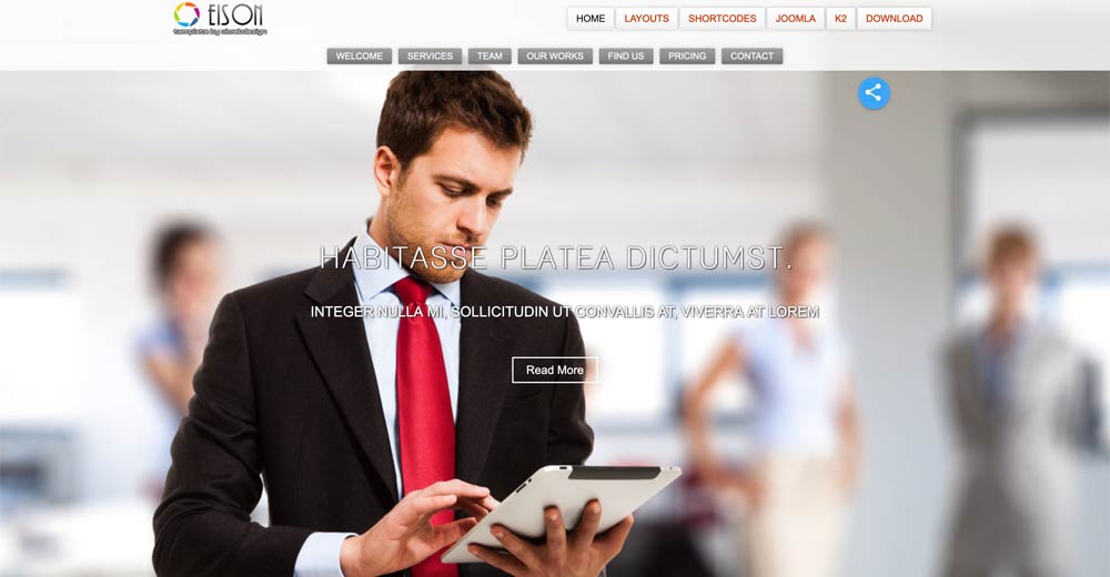 Joomla Business Directory Template