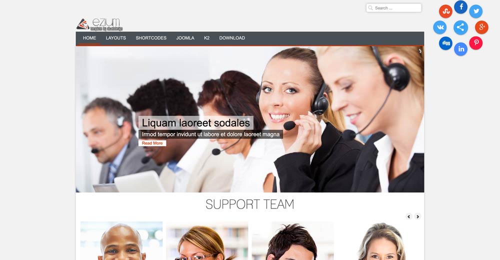 Joomla Business Consulting Template