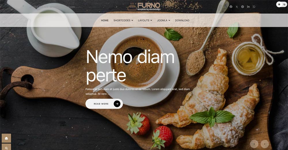 Bakery Joomla Template
