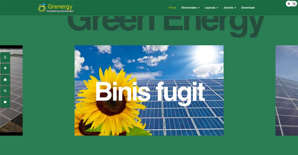 Green Energy Joomla template