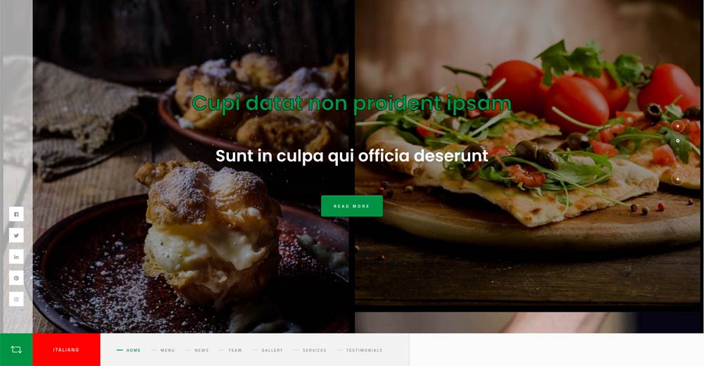 Template joomla italiano