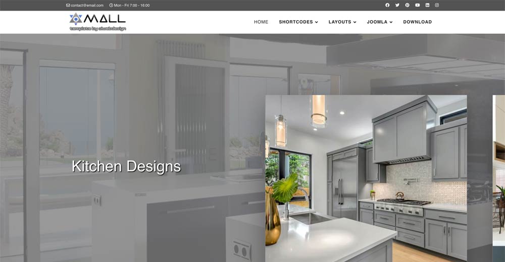 Interior Design Joomla Template