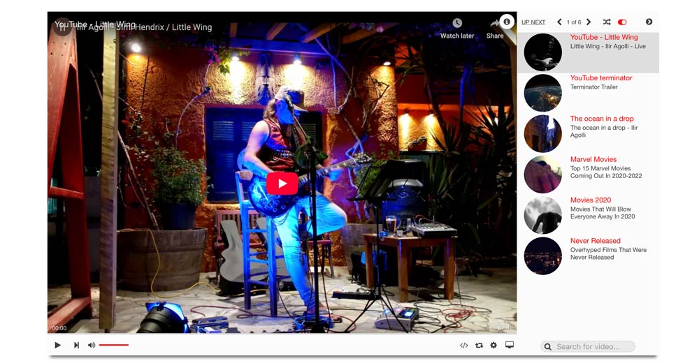 Media player joomla extension