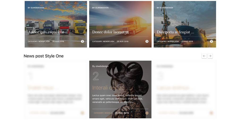 News post joomla module