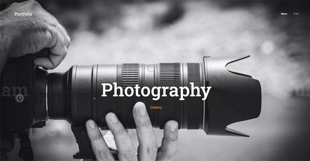 Portfolio Joomla Template