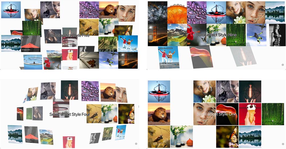 Scroll Effect Joomla module