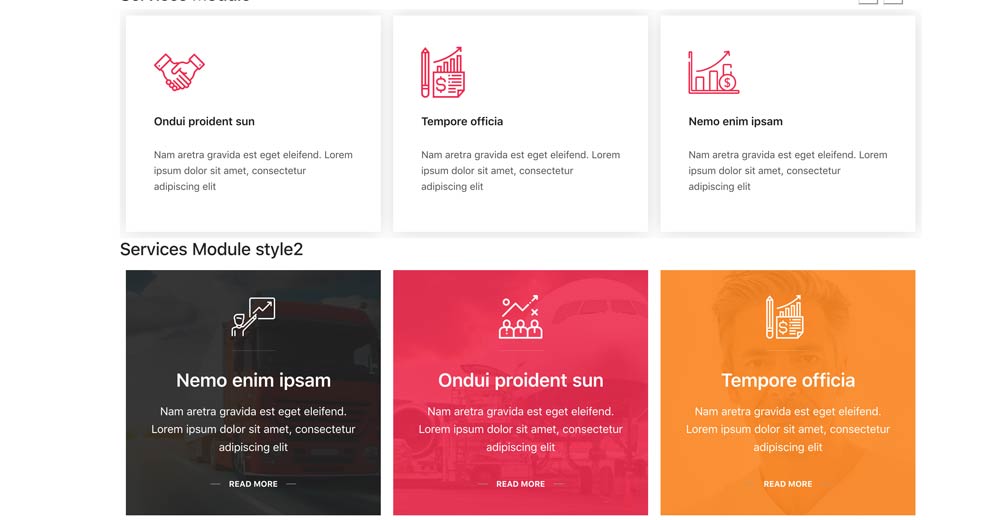 Services joomla extension