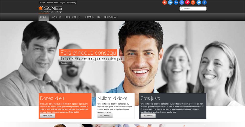 Finance Joomla Template