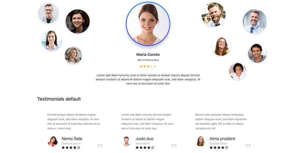 Testimonials joomla module